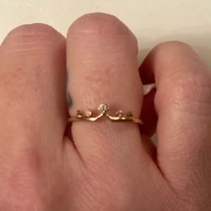 KS rose gold Michelle ring